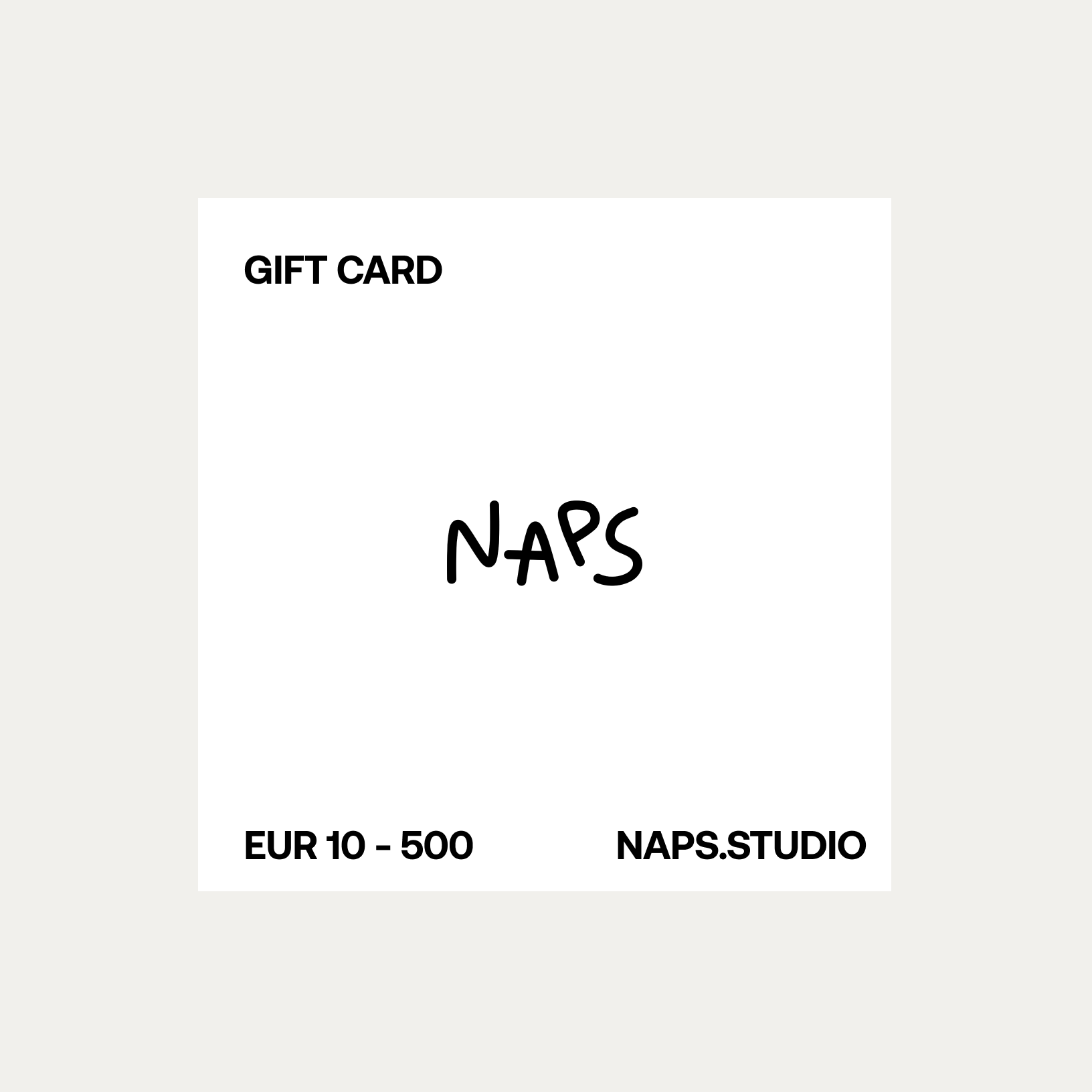 NAPS Gift Card